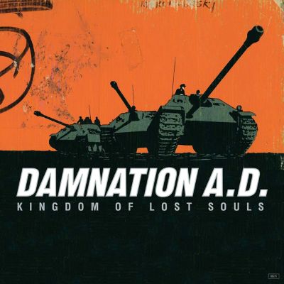 DAMNATION A.D. "Kingdom Of Lost Souls" LP (Rev) Gold Vinyl